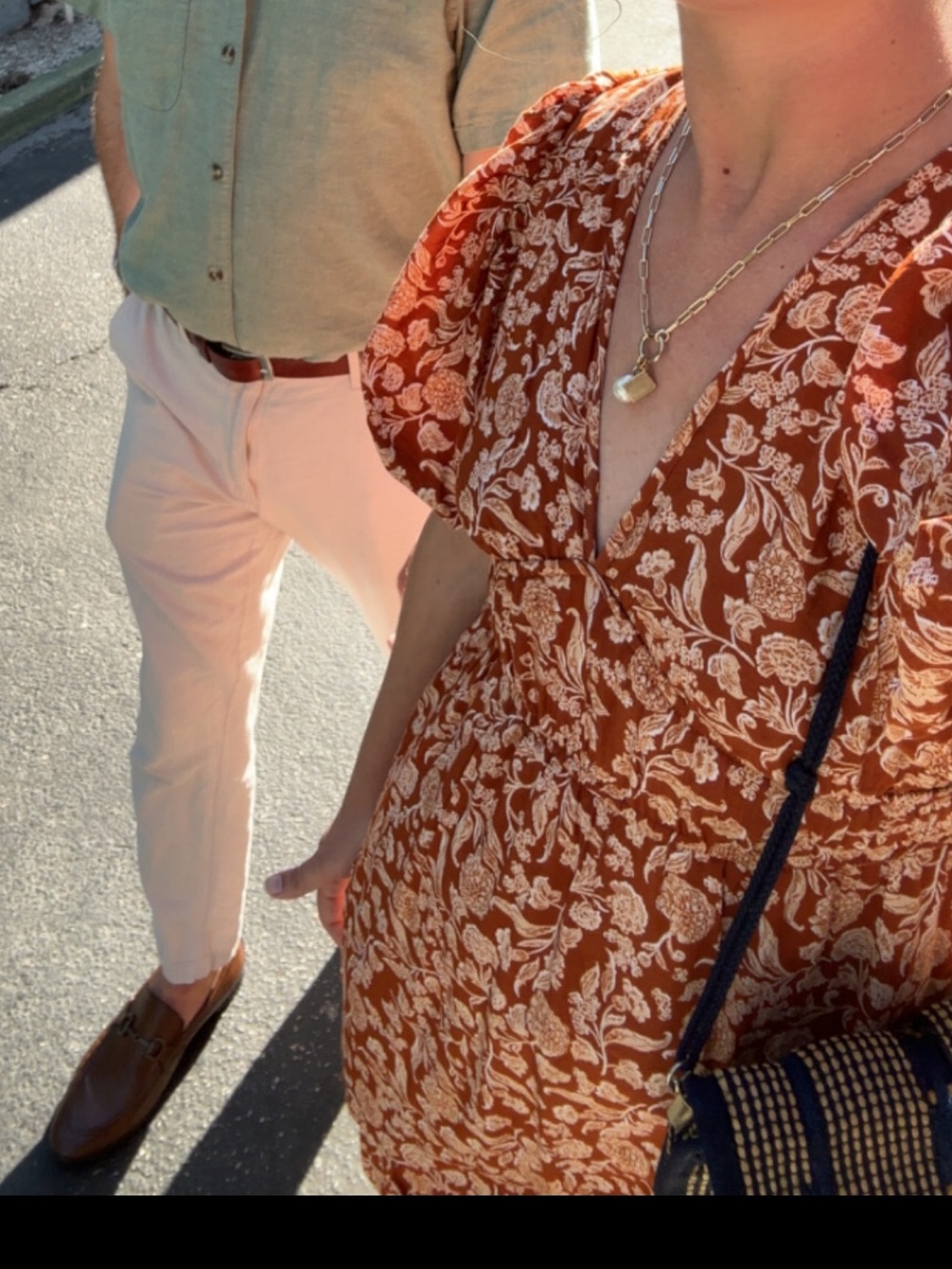 Puff Sleeve Floral Midi Dress